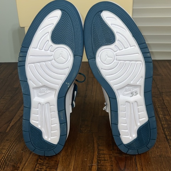 Nike Air Jordan 1 Elevate high sneakers in gray and blue sz 11 New with tags - Picture 16 of 16